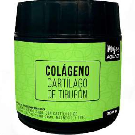Mujer Aguaje Colágeno con cartílago de tiburón