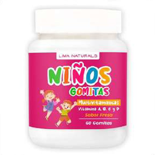 Lima Naturals Gomitas multivitamínicas Niños