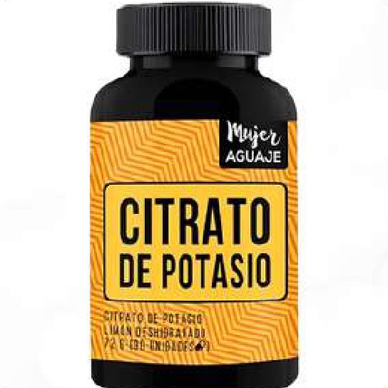 Mujer Aguaje Citrato de potasio
