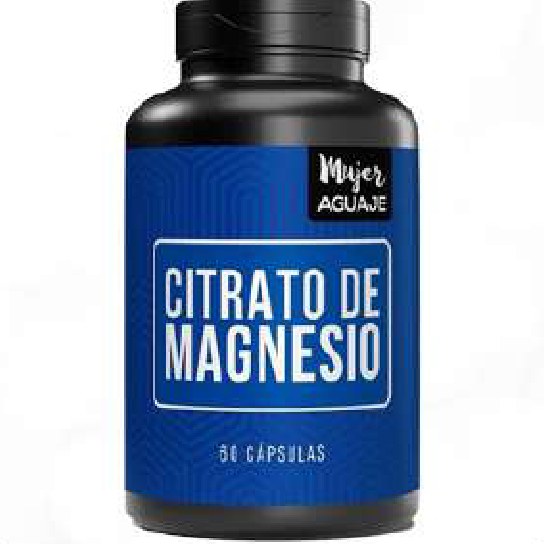 Mujer Aguaje Citrato de magnesio